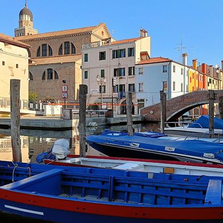 Casa Cuccagna Chioggia - Vista Canal Vena Bagian luar foto