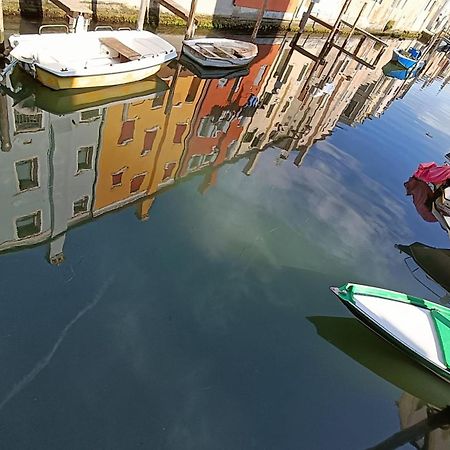 Casa Cuccagna Chioggia - Vista Canal Vena Bagian luar foto