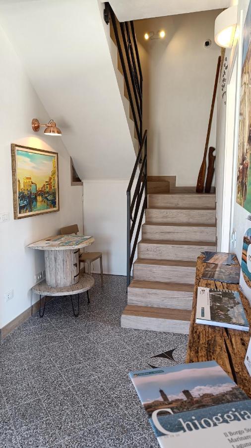 Casa Cuccagna Chioggia - Vista Canal Vena Bagian luar foto