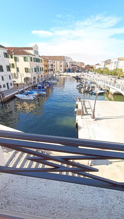 Casa Cuccagna Chioggia - Vista Canal Vena Bagian luar foto