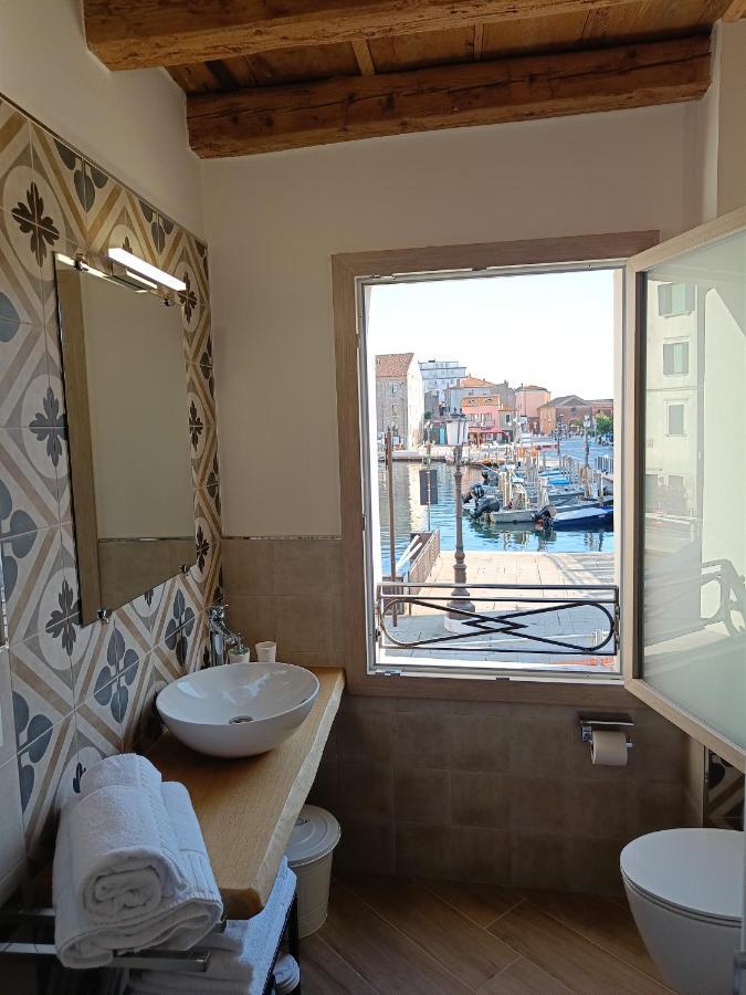 Casa Cuccagna Chioggia - Vista Canal Vena Bagian luar foto